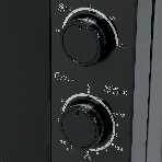 Микроволновая печь Sharp R-2000RK черный, 20 л, 800 Вт, переключатели - поворотный механизм, фото6