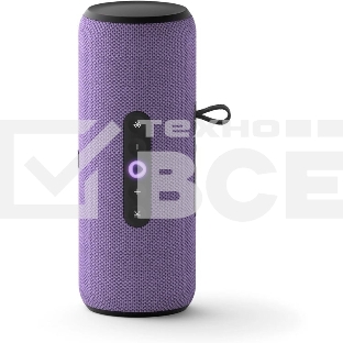 Умная колонка Яндекс Станция Стрит, 30Вт, компактная, 2 динамика, Wi-Fi, Bluetooth 5.0, Алиса, фиолетовый