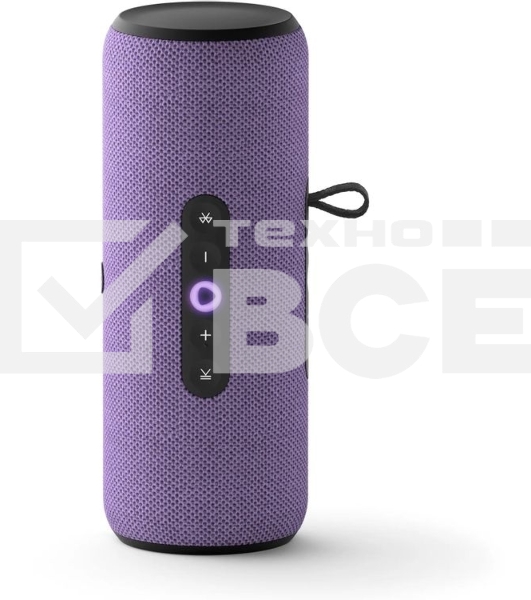 Умная колонка Яндекс Станция Стрит, 30Вт, компактная, 2 динамика, Wi-Fi, Bluetooth 5.0, Алиса, фиолетовый