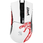 Мышь беспроводная A4Tech Bloody R90 Plus Naraka белый, 5000 dpi, радиоканал, USB, кнопки - 8, фото15