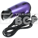 Фен Василиса ФН2-1400 фиолетовый/черный, 1400 Вт, компактный, фото5