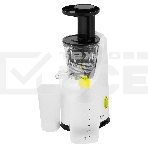 Соковыжималка Starwind SJ3112 белый, шнековая вертикальная, 200 Вт, 600 мл, электронное, реверс, фото 1