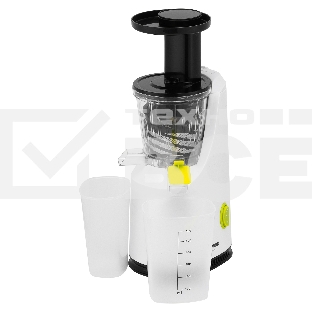 Соковыжималка Starwind SJ3112 белый, шнековая вертикальная, 200 Вт, 600 мл, электронное, реверс