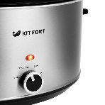 Медленноварка Kitfort КТ-208 4.5л 280Вт серебристый/черный, фото6