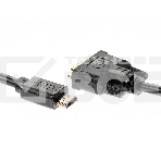 Кабель HDMI to DVI-D (19M -25M) 2м, TV-COM <LCG135E-2M>, фото7