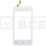 Сенсорное стекло (тачскрин) для Fly FS403 Cumulus 1, белое, фото 1