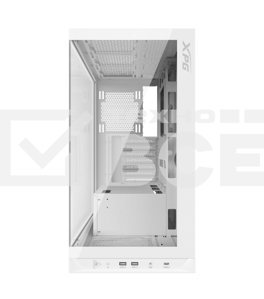 Компьютерный корпус XPG INVADER X WHITE (INVADERXMTWOF-WHCWW) Mid-Tower, Micro-ATX, Mini-ITX, Standard-ATX, USB 3.2 Gen2 Type-A, USB 3.2 Gen2 Type-C