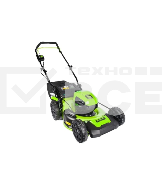 Газонокосилка самоходная аккумуляторная  GreenWorks GD60LM46SP, 60V, 46 см, бесщеточная, без АКБ и ЗУ (2502907)