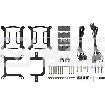 Система водяного охлаждения Thermaltake TH420 V2 ARGB Soc-AM5/AM4/1151/1200/1700 черный 4-pin 34.7dB Al+Cu Ret (CL-W376-PL14SW-A), фото2