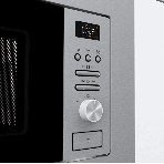 Микроволновая печь встраиваемая Gorenje BMI201AG1X нержавеющая сталь, 20 л, 800 Вт, переключатели - поворотный механизм/кнопки, фото5