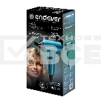 Фен Endever Aurora-478, 1400 Вт, 2 скоростных режима, защита от перегрева, длина шнура 1,8 м, фото3