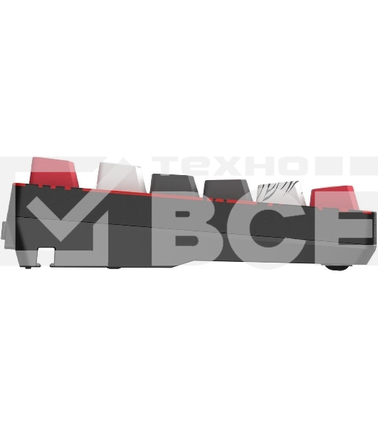 Клавиатура A4Tech Bloody WS87 Naraka беспроводная USB, Bluetooth/Радиоканал черный/красный
