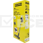 Пылесос вертикальный/ручной Karcher VC 6 Cordless ourFamily белый/чёрный, питание от аккумулятора, 250 Вт, уборка сухая, пылесборник 0.8 л, работа от АКБ max - 50 мин, фото2