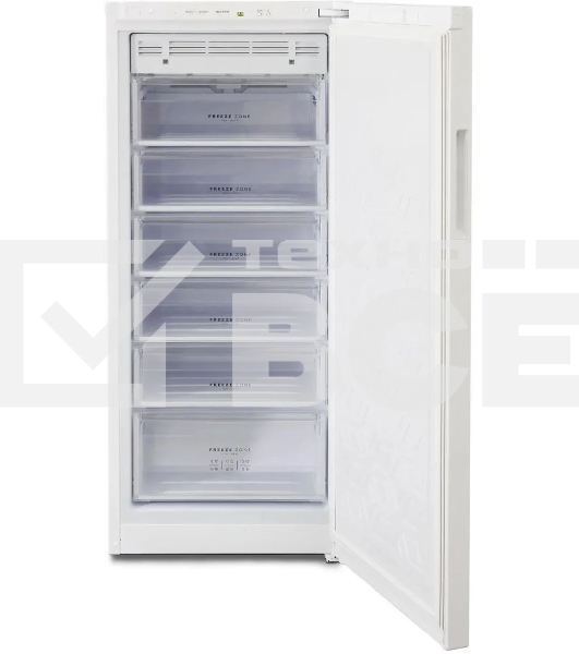 Морозильная камера Бирюса Б-6046SN, белый, 230л, 6 ящиков