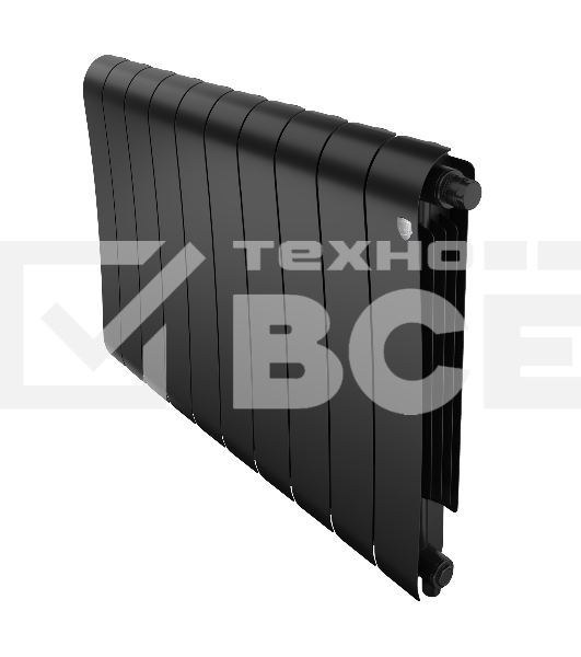 Радиатор Royal Thermo Infinity 500 Noir Sable VR80 - 10 секц.