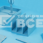 Подставка-ограничитель для книг Deli NS006BLUE Nusign 162x162x122мм синий, фото4