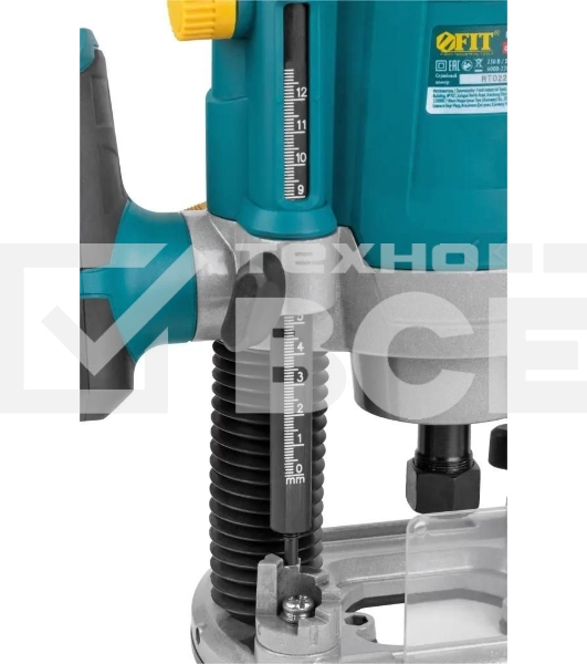 Фрезер Fit RT-1800 1800 Вт, 6000-22000 об/мин, 8/12 мм, 40 мм, 5,5 кг, БС щеток, коробка