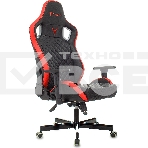 Кресло игровое Knight OUTRIDER черный/красный ромбик эко.кожа с подголов. крестовина металл, фото30