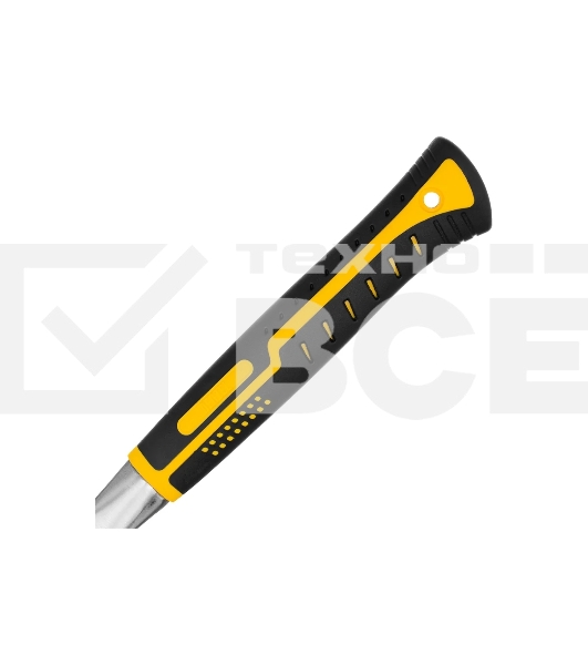 Молоток слесарный Denzel 600 г цельнометаллический, двухкомпонентная рукоятка