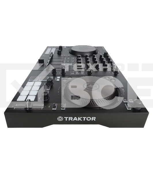 Контроллер DJ [26660] Native Instruments [Traktor Kontrol S3] 4-х канальный, для Traktor Pro/DJ, 16 RGB пэдов, аудио интерфейс 24бит/96кГц, 2-х канальный микшер, 2 линейных входа RCA, микрофонный вход, 2x XLR выхода, 2x1/4