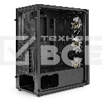 Компьютерный корпус Miditower ExeGate EVO-8227 (ATX, без БП, 2хUSB+1хUSB 3.0+HD Audio, черный, 3 вент. с RGb подсветкой, боковая панель - закаленное стекло), фото16