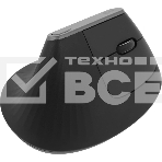 Мышь беспроводная/проводная Logitech MX Vertical графитовый, 4000 dpi, радиоканал, Bluetooth, USB, кнопки - 6, фото11