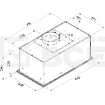 Вытяжка встраиваемая Maunfeld Crosby Power 50 черный, 50 см, 1050 куб. м/ч, 51.8 дБ, фото3