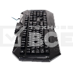 Комплект клавиатура+мышь Qumo Spirit of Wisdom проводной, USB, 2400 DPI, чёрный, фото7