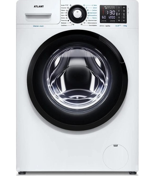 Стиральная машина Атлант СМА 60У1214-СА-02 белый, загрузка фронтальная 6кг, 1200 об/мин., класс: A+++
