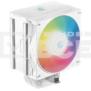 Кулер для процессора DEEPCOOL AG500 DIGITAL WH ARGB белый, 120 мм, алюминий/медь, 1950 об/мин, 29.4 дБ, 4 pin, 240 Вт, 158 мм