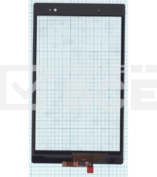 Сенсорное стекло (тачскрин) для Sony Xperia Tablet Z3 Compact, белое