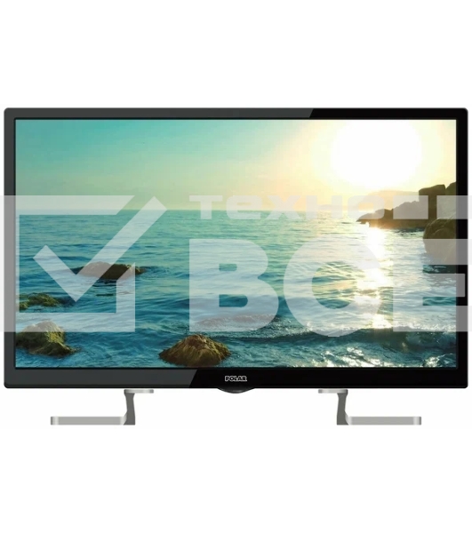 Телевизор Polar 24' P24L52T2CSM (YY) черный LED HD 60Hz Smart TV Android 1GB/16GB