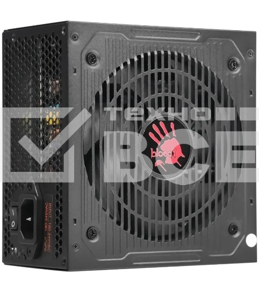Блок питания Bloody BD-PS750B, 750Вт, 80 PLUS Bronze, 120мм, черный