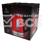Чайник электрический LEX LX 30018-4 1.7 л, 2200 Вт, красный, фото3