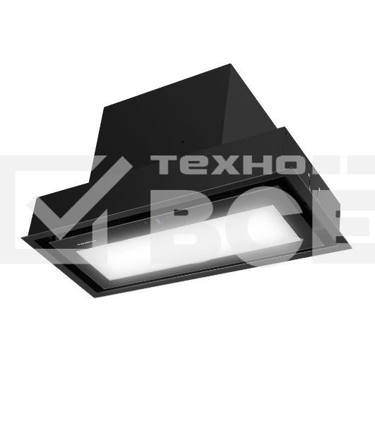 Кухонная вытяжка Maunfeld MZR 74 Lux чёрный