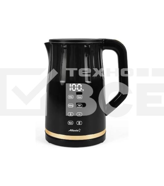 Чайник электрический Atlanta ATH-2536 черный
