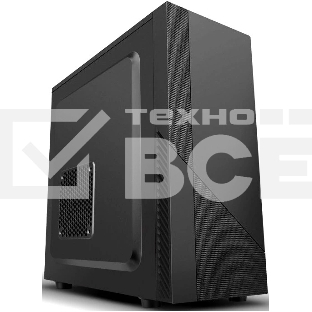 Компьютерный корпус Accord K-16 черный без БП ATX 6x120мм 2xUSB2.0 1xUSB3.0 audio