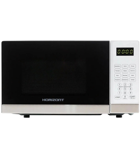 Микроволновая печь Horizont HSD202W белый, 20 л, 700 Вт, переключатели - сенсор