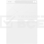 Чехол Samsung для Samsung Galaxy Tab S9+/S9 FE+/S10+ Smart Book Cover поликарбонат/полиуретан белый (EF-BX810PWEGRU), фото5