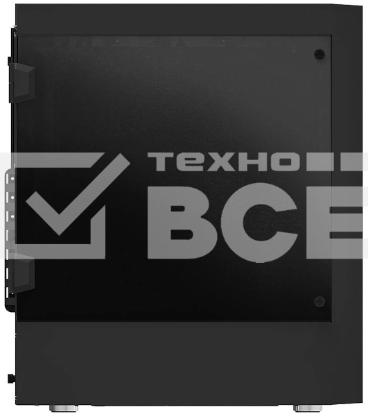 Компьютерный корпус ZALMAN T7, ATX, BLACK, WINDOW, 2xCOMBO (3.5