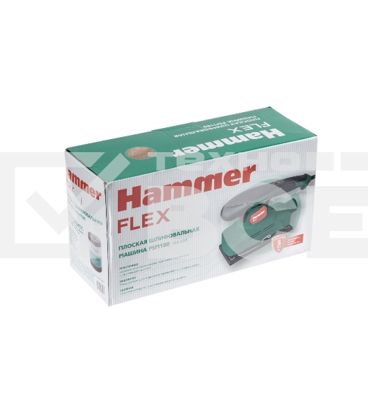Плоскошлифовальная машина Haммer Flex PSM180 180Вт 12000об/мин 90x187мм