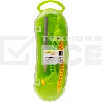 Готовальня Silwerhof Daily, корпус зеленый, пластик, 12 см с гнездом для карандаша, в комплекте: карандаш, фото6