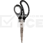 Ножницы Silwerhof Mode универсальные 190мм ручки с резиновой вставкой черный, фото5