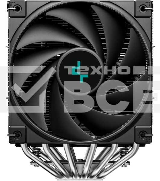 Кулер для процессора DEEPCOOL AK620 DIGITAL SE LGA20XX/1700/1200/115X/AM5/AM4 (9шт/кор, TDP 260W, PWM, DUAL Fan 120мм, 6 тепл. трубок, ARGb, черный) RET (R-AK620-BKADMN-GJD)