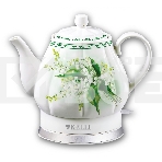 Чайник электрический KELLI KL-1382 белый, фото 1