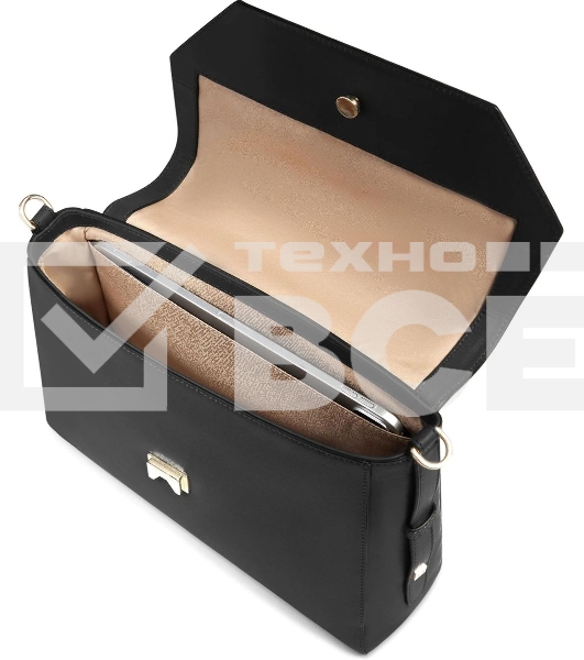 Сумка женская Piquadro Circle BD6777W92/N черная натур.кожа