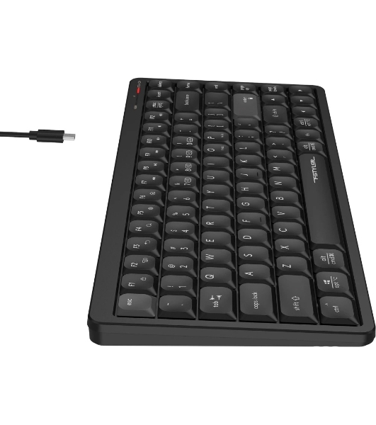 Клавиатура A4Tech FBX53C беспроводная, Bluetooth, радиоканал, черный