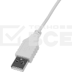 Мышь проводная Logitech B100 белый, 1000 dpi, USB, кнопки - 3, фото3