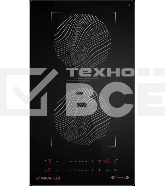 Индукционная варочная панель Maunfeld CVI292S2BBKF Inverter