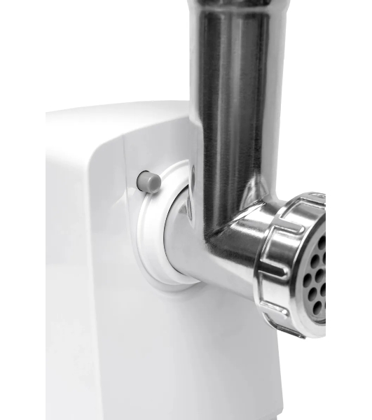 Мясорубка электрическая Candy CG-100 белый, 900 Вт, 2.2 кг/мин, реверс, защита от перегрузки, насадки - 4